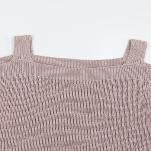 Dorothy Perkins Womens Pink   Pullover Sweatshirt Size 8