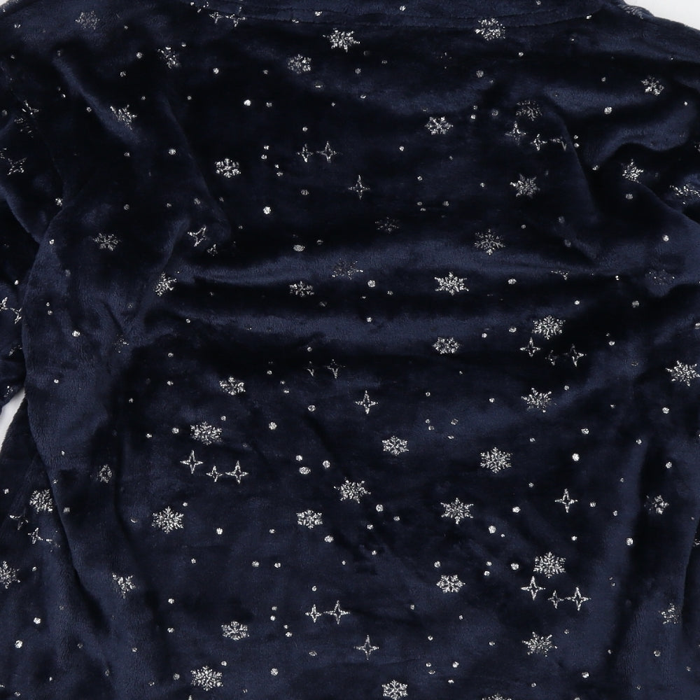Sainsburys Womens Blue Polka Dot   Pyjama Top Size 16