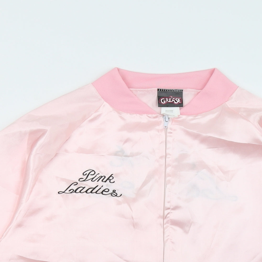 smithys Womens Pink   Full Zip Sweatshirt Size M