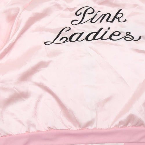 smithys Womens Pink   Full Zip Sweatshirt Size M