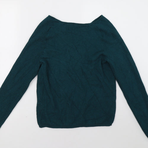 NEXT Womens Green   Pullover Sweatshirt Size S