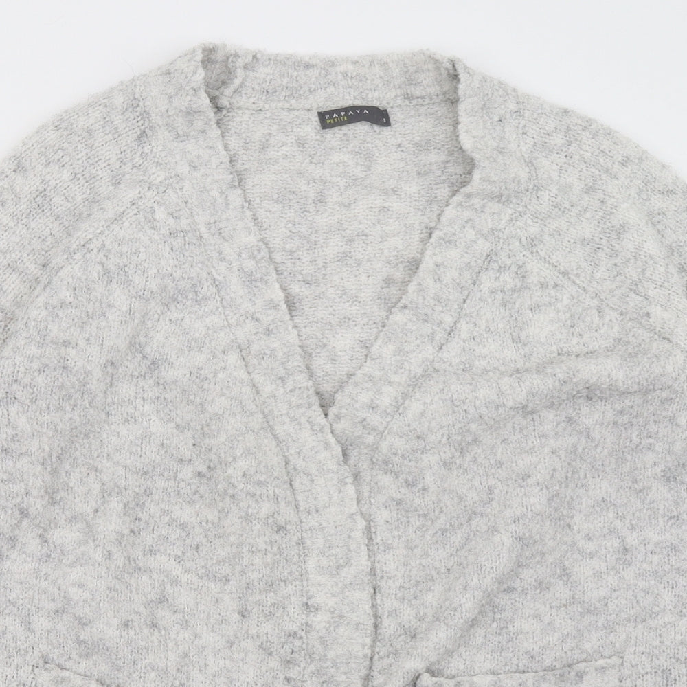 Matalan Womens Grey   Cardigan Jumper Size S
