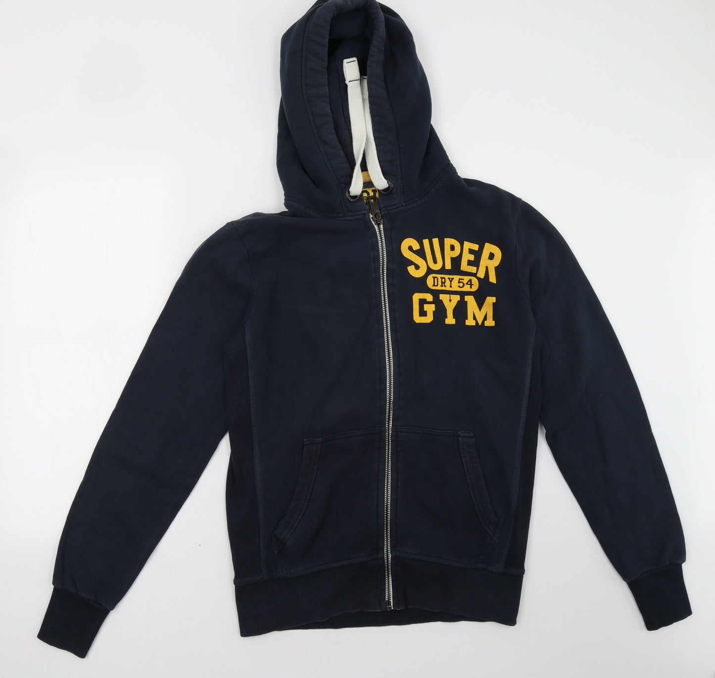Superdry Mens Blue   Full Zip Hoodie Size M