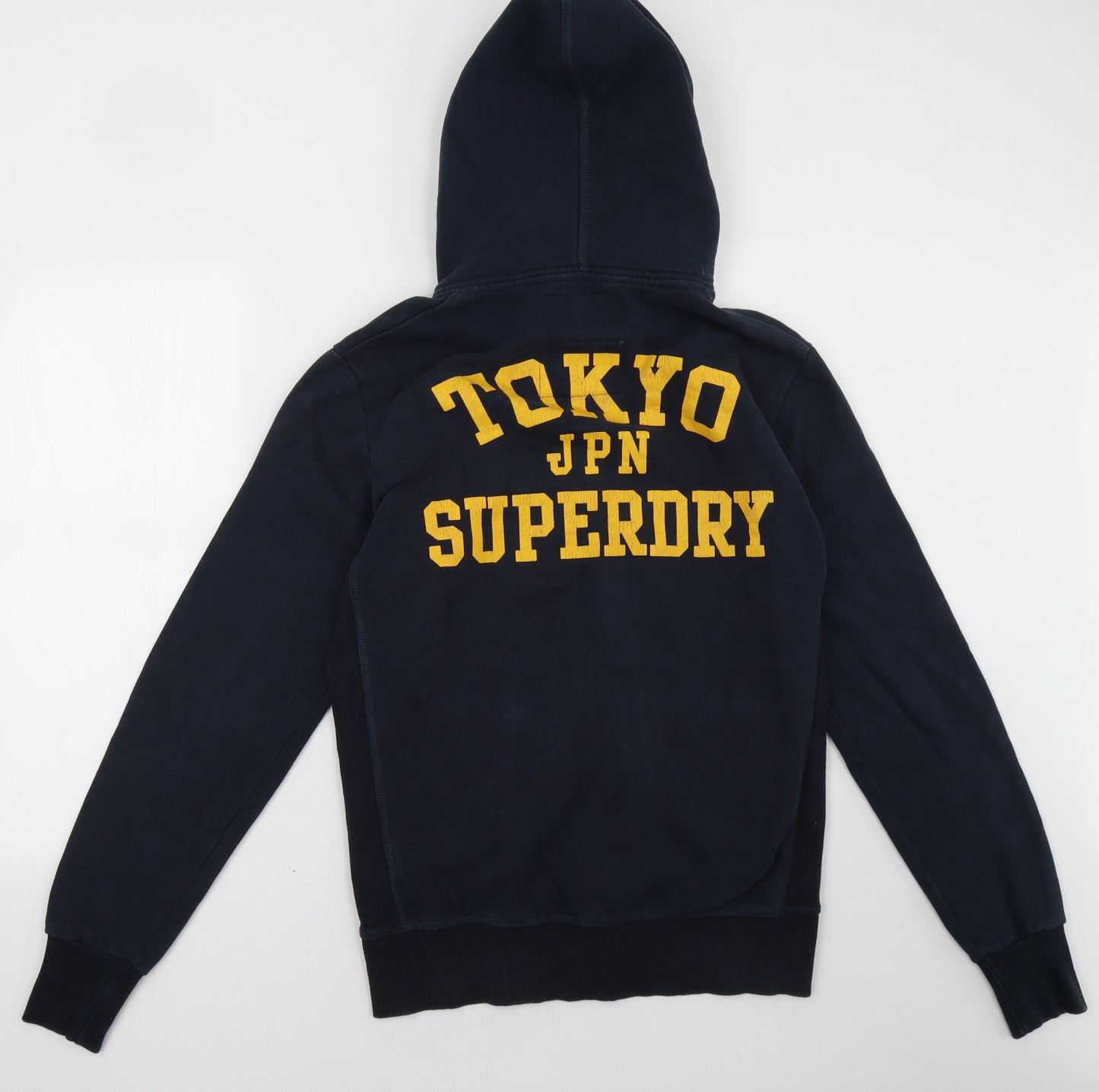 Superdry Mens Blue   Full Zip Hoodie Size M
