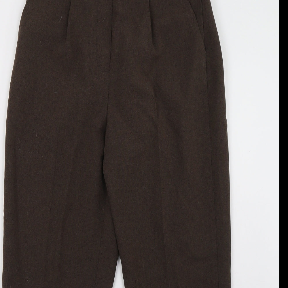 Bonmarché Womens Brown   Trousers  Size 10 L28 in