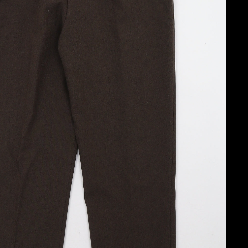 Bonmarché Womens Brown   Trousers  Size 10 L28 in