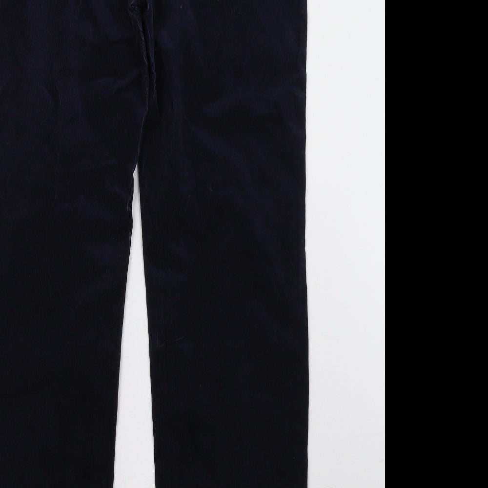 Marks and Spencer Womens Blue   Trousers  Size 14 L34 in