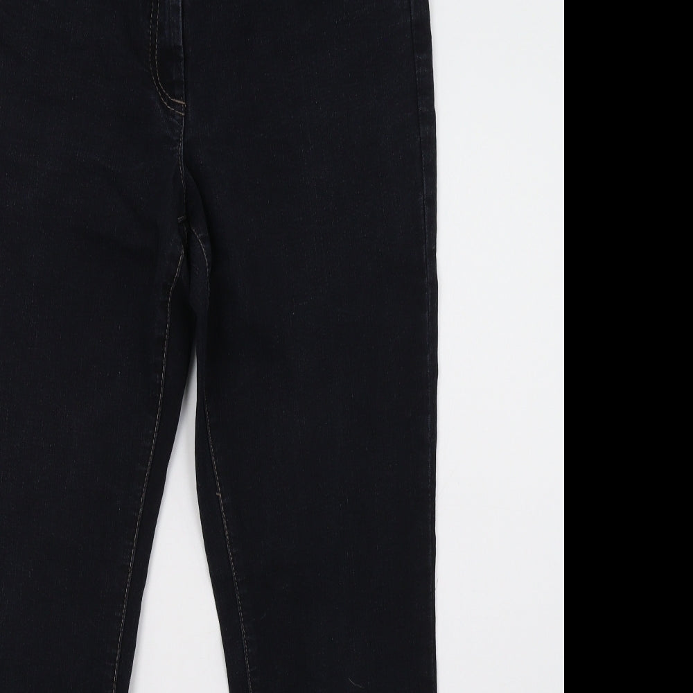 Preworn Womens Blue   Straight Jeans Size 14 L30 in