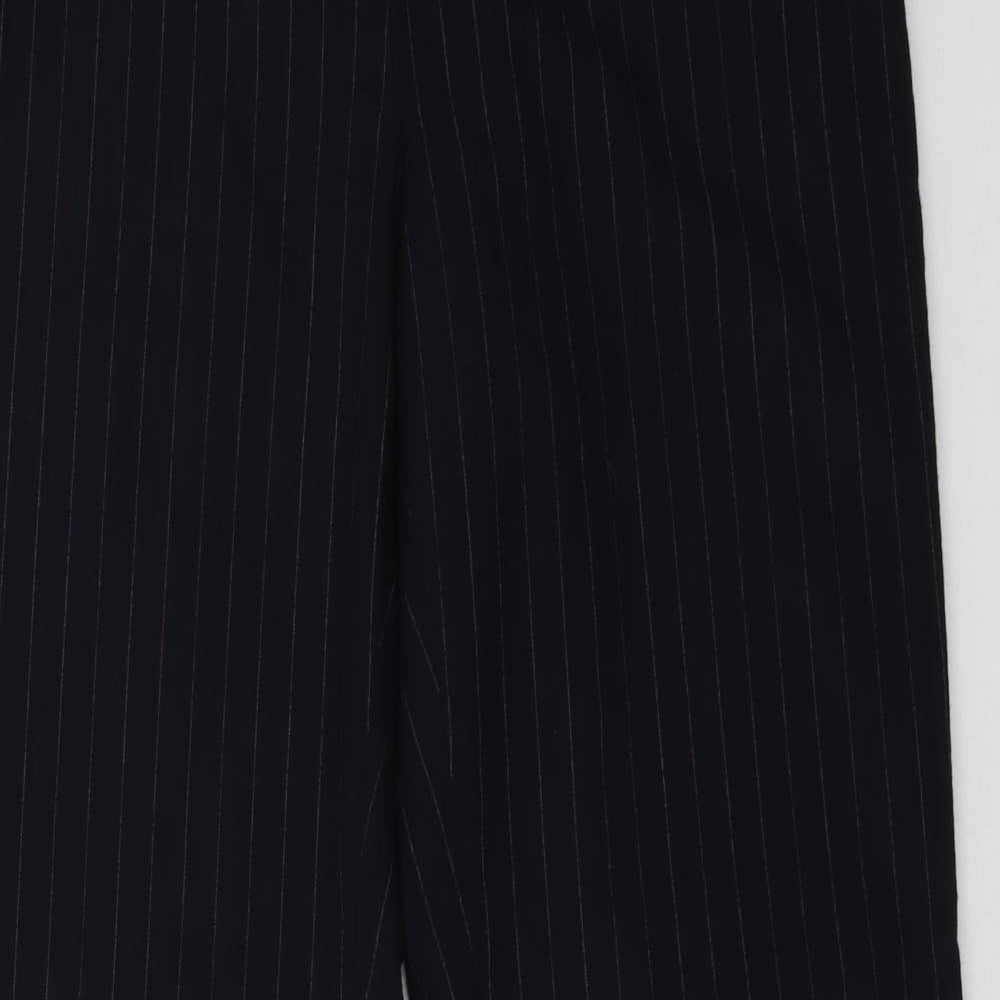 Jaeger Womens Blue Striped  Trousers  Size 12 L34 in