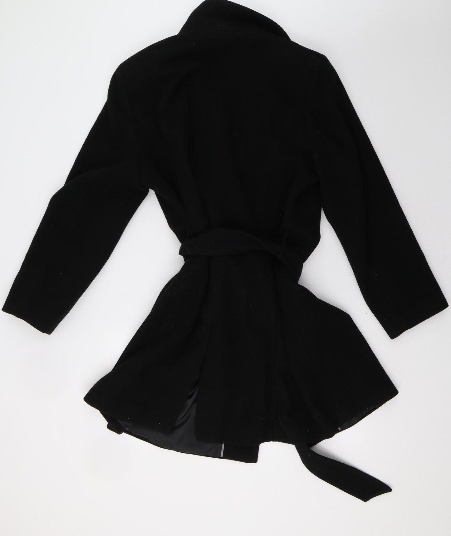 Marks and Spencer Womens Black   Trench Coat Coat Size 18