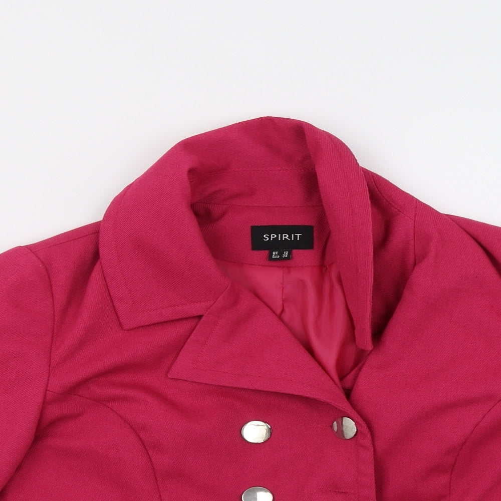 sprit Womens Pink   Jacket Blazer Size 12