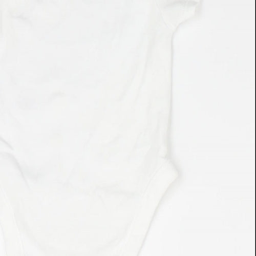George Baby White   Romper One-Piece Size 0-3 Months  - The best thing that ever happened!!
