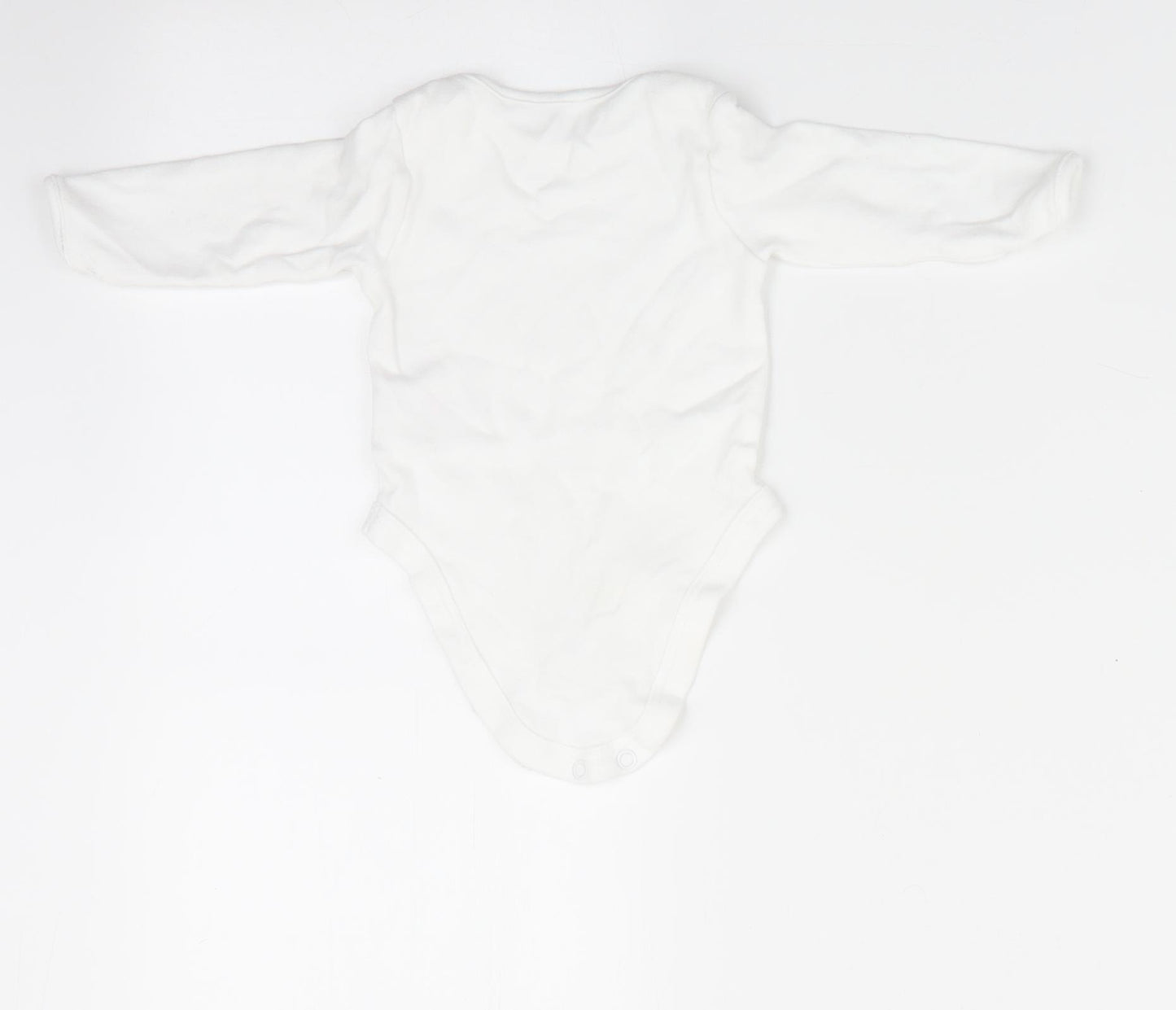 George Baby White   Romper One-Piece Size 0-3 Months