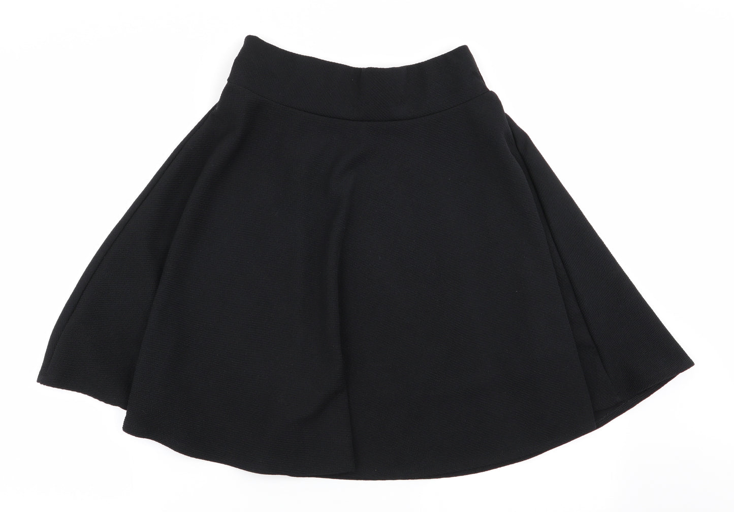 Preworn Womens Black   Flare Skirt Size XL