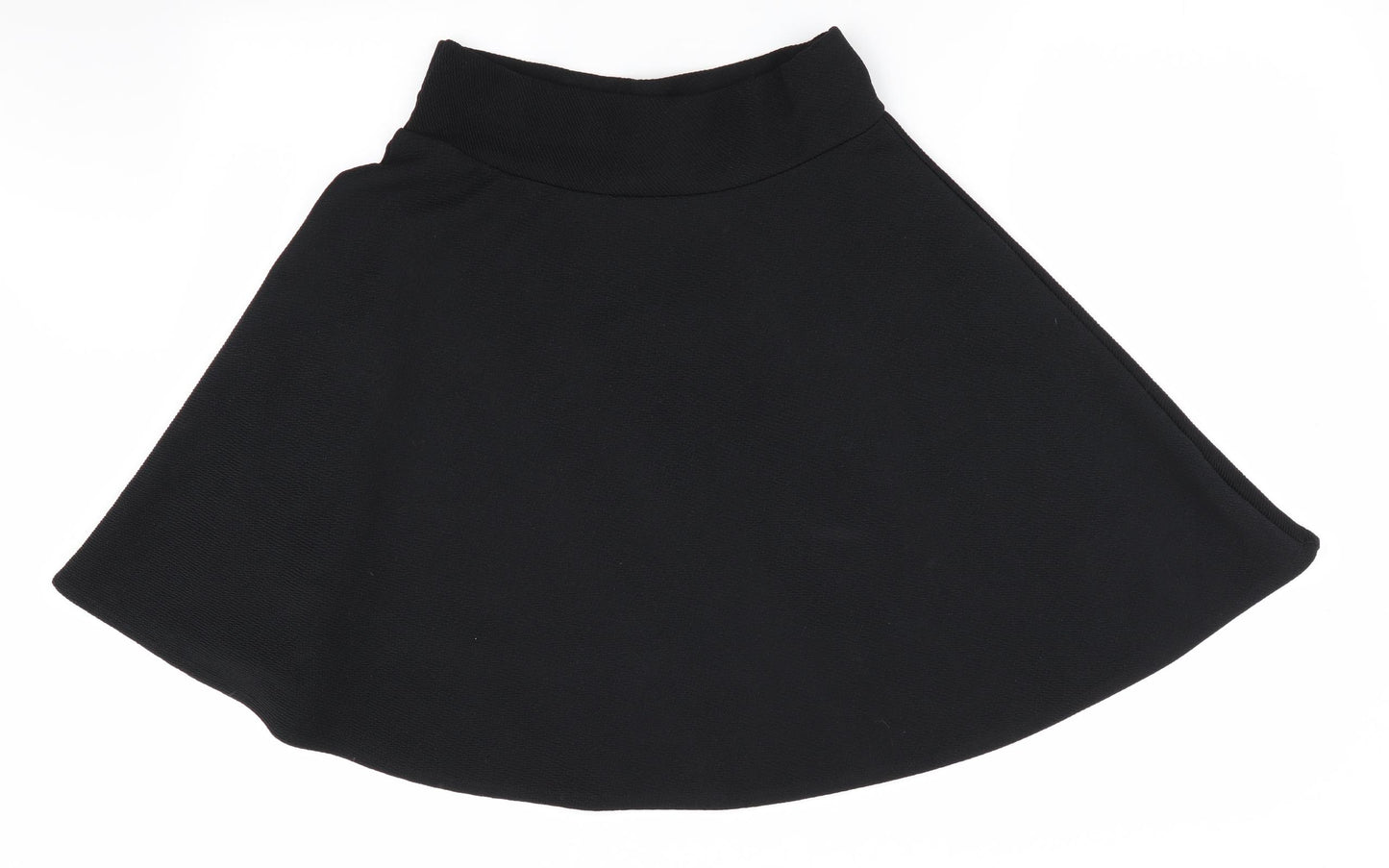 Preworn Womens Black   Flare Skirt Size XL