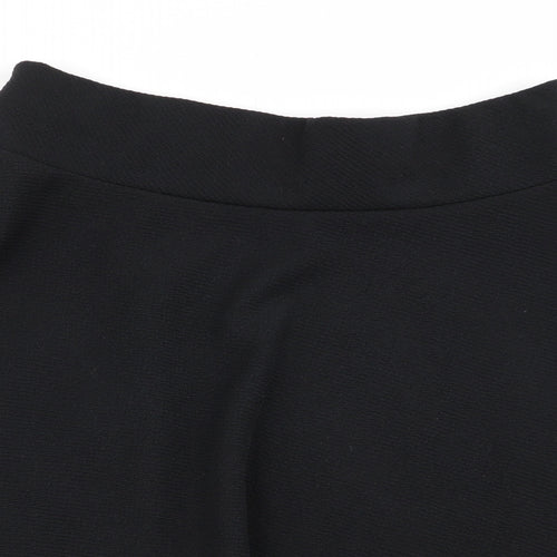 Preworn Womens Black   Flare Skirt Size XL