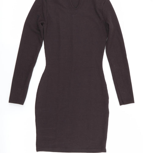 I SAW IT FIRST Womens Black   Bodycon  Size 8
