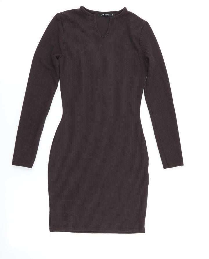 I SAW IT FIRST Womens Black   Bodycon  Size 8