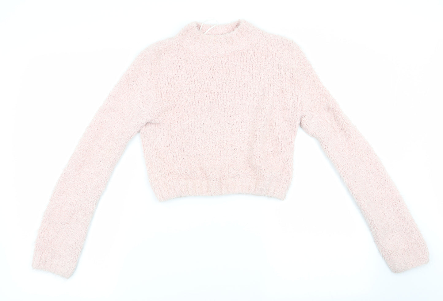 Divided Womens Pink   Pullover Jumper Size 4