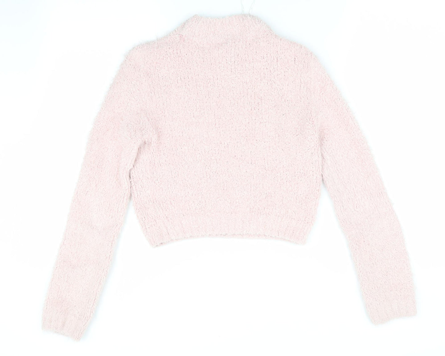 Divided Womens Pink   Pullover Jumper Size 4