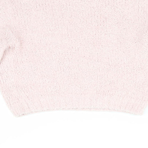 Divided Womens Pink   Pullover Jumper Size 4