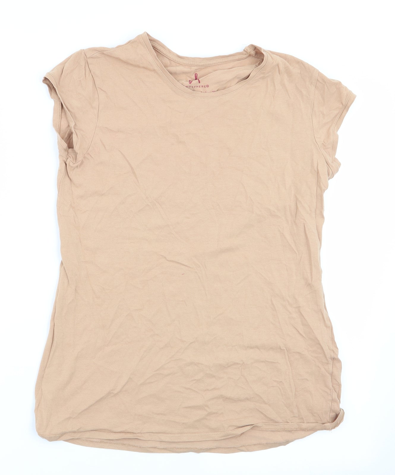Atmosphere Womens Brown   Basic T-Shirt Size 14
