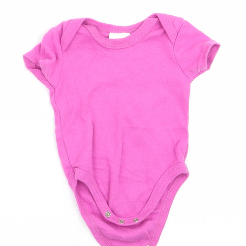 Laura Ahsley Girls Pink   Romper One-Piece Size 0-3 Months