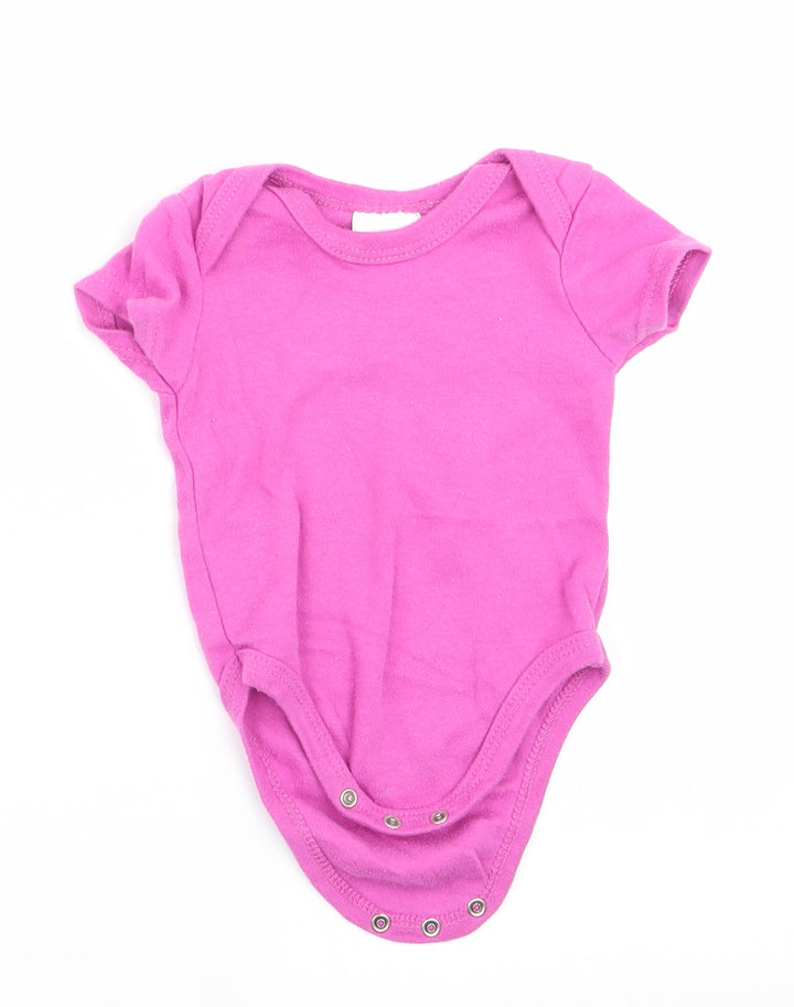 Laura Ahsley Girls Pink   Romper One-Piece Size 0-3 Months