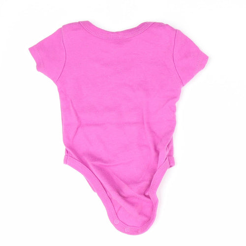 Laura Ahsley Girls Pink   Romper One-Piece Size 0-3 Months