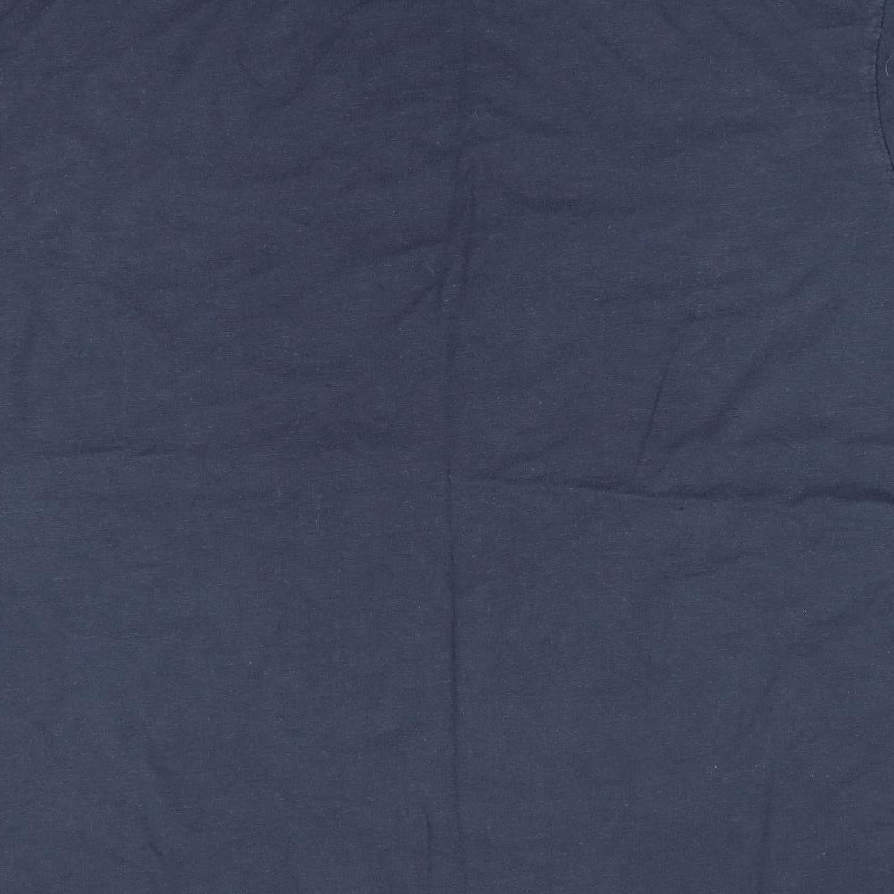 Rupert Buckley Mens Blue    T-Shirt Size 2XL