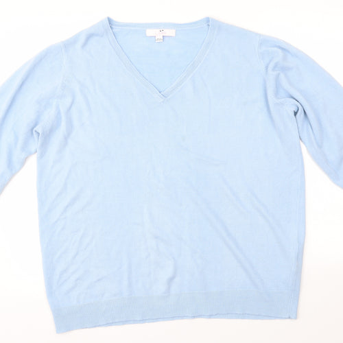 JULIPA Womens Blue   Pullover Jumper Size 20