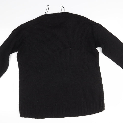 New Look Womens Black   Pullover Jumper Size M