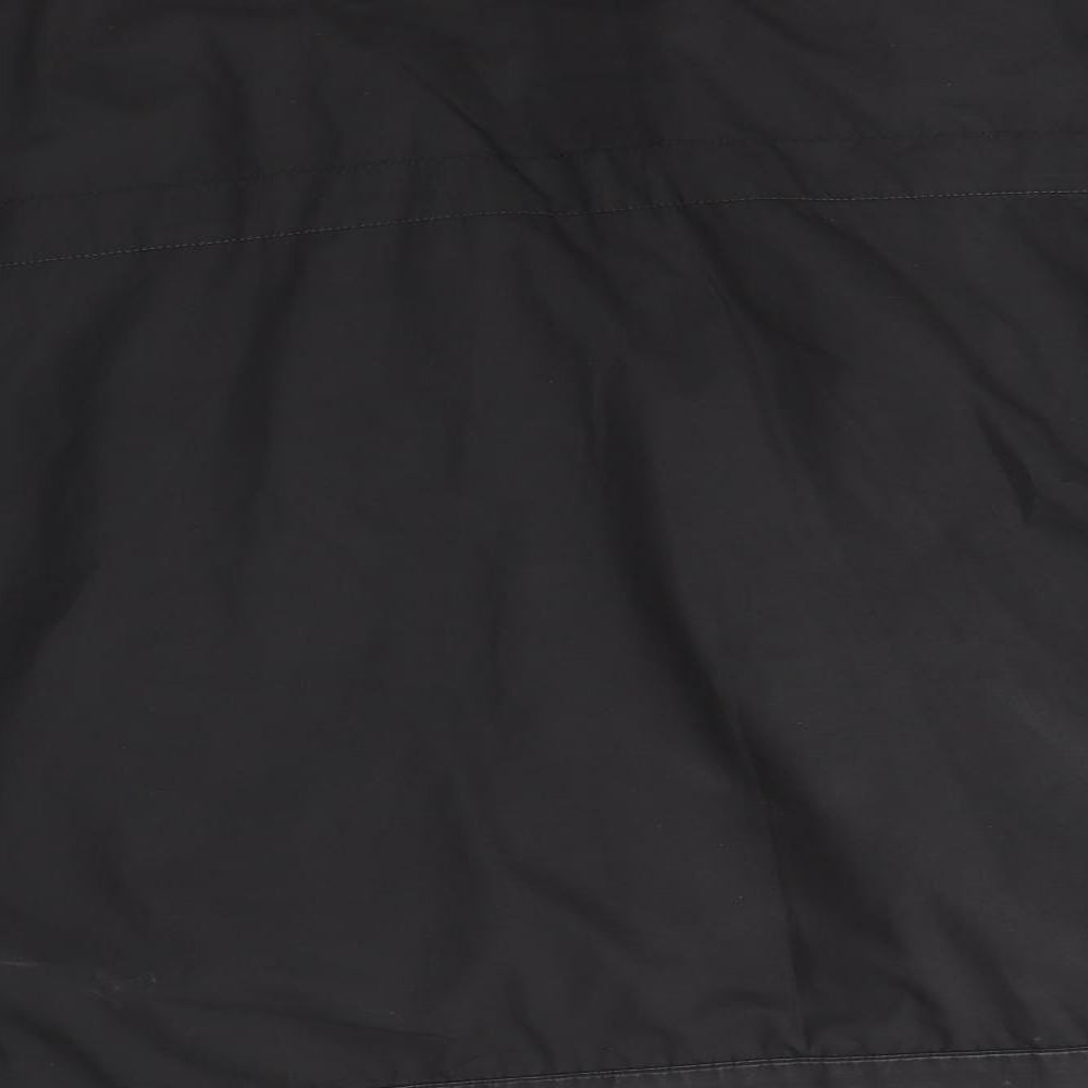 M&S Mens Black   Overcoat Coat Size M