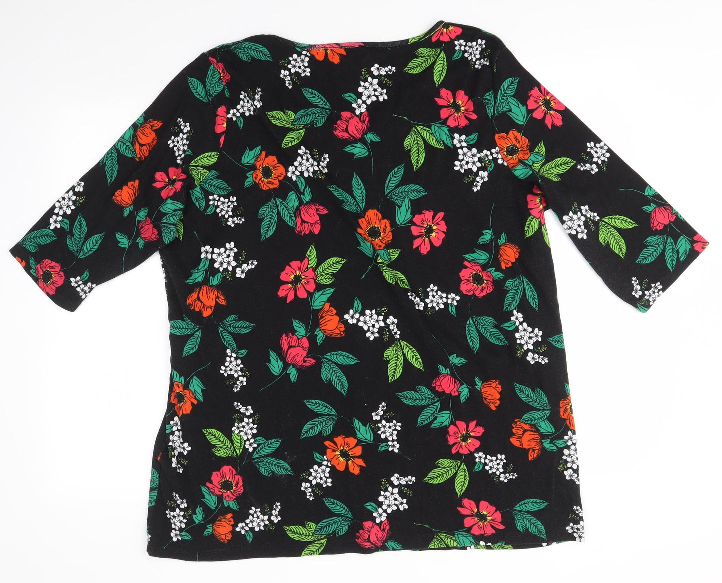 Anthology Womens Multicoloured Floral  Basic Blouse Size 22