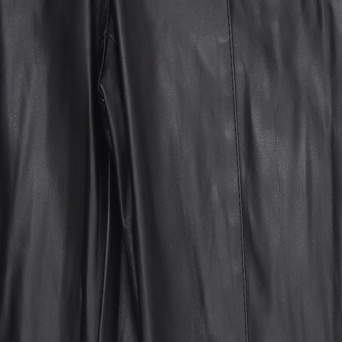 NEXT Womens Black   Trousers  Size 8 L27 in