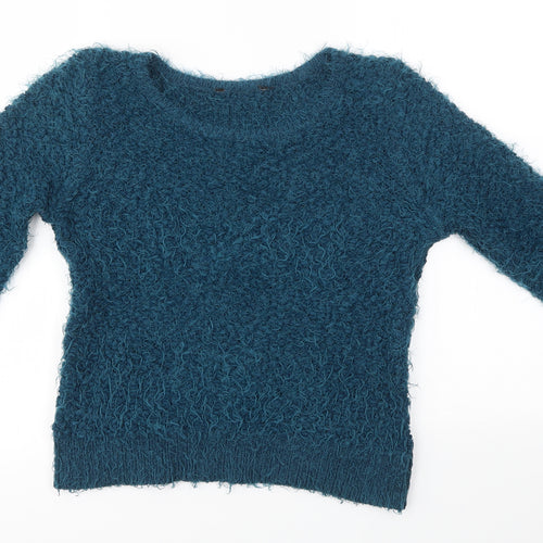 Dorothy Perkins Womens Blue   Pullover Jumper Size 10