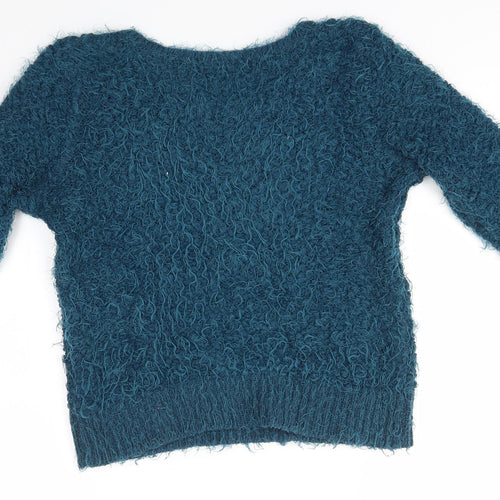 Dorothy Perkins Womens Blue   Pullover Jumper Size 10