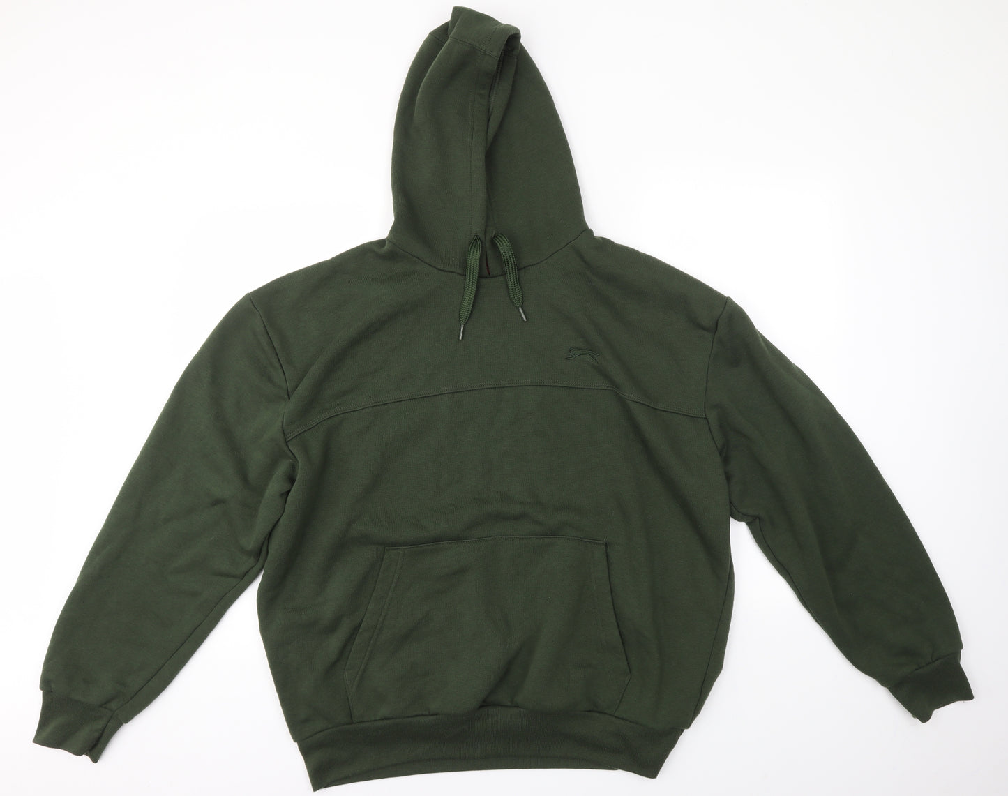 Slazenger Mens Green   Pullover Hoodie Size XL