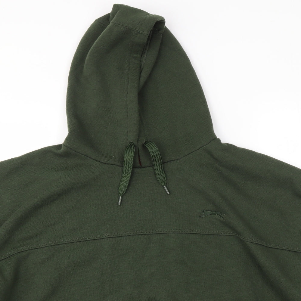 Slazenger Mens Green   Pullover Hoodie Size XL