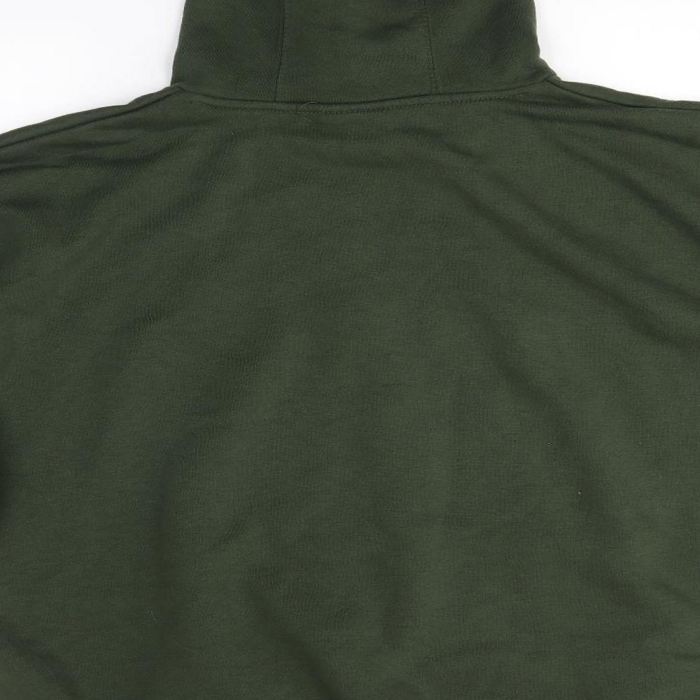 Slazenger Mens Green   Pullover Hoodie Size XL