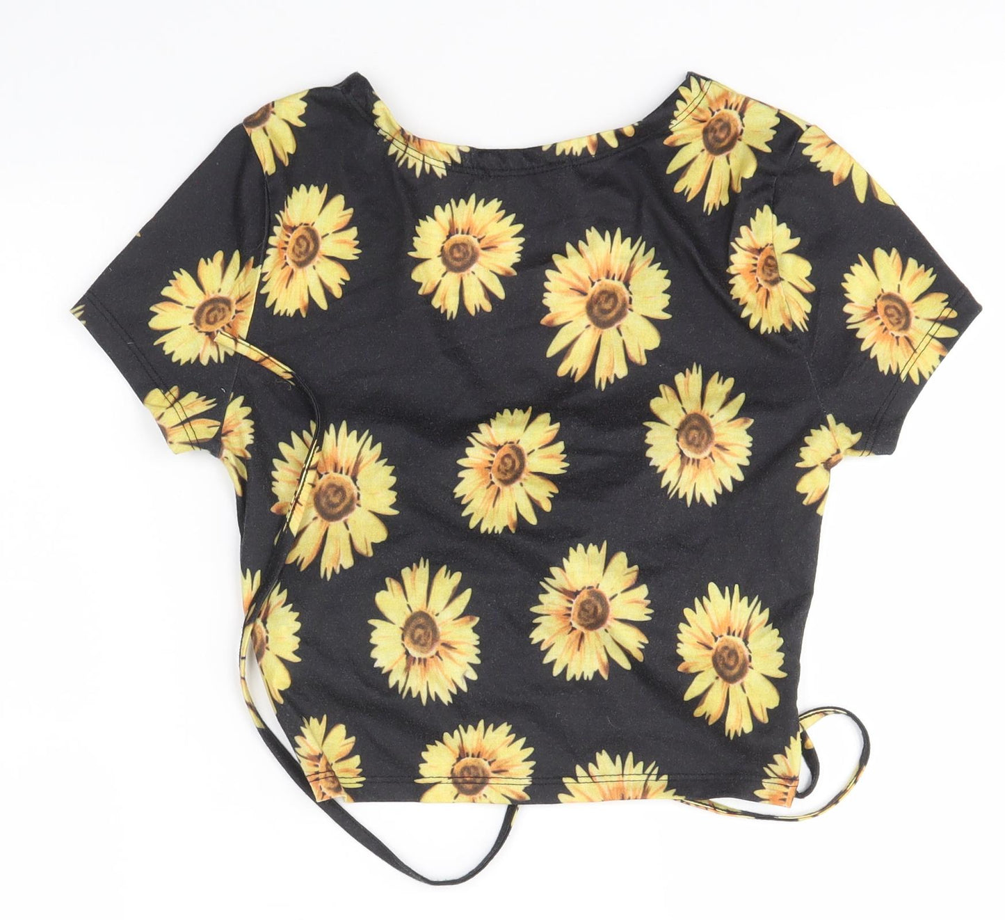 SheIn Womens Multicoloured Floral  Basic Blouse Size S