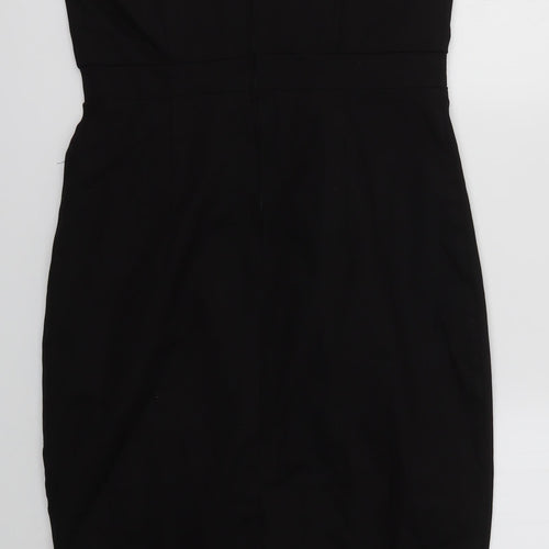 Lindy Bop Womens Black   Pencil Dress  Size 14
