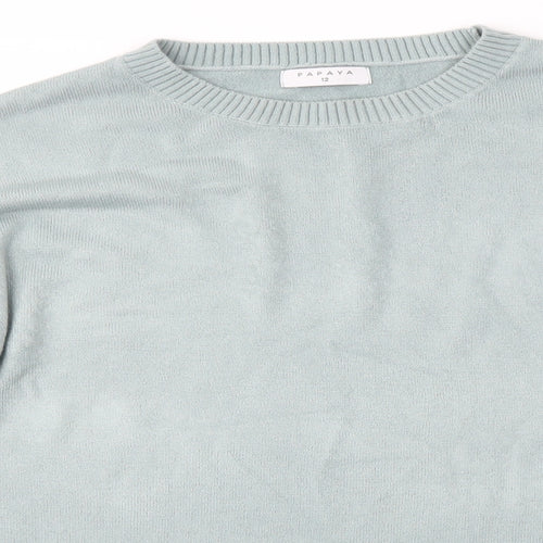 Matalan Womens Green   Pullover Jumper Size 12