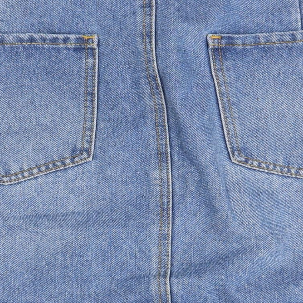 365 Denim Womens Blue   A-Line Skirt Size 16
