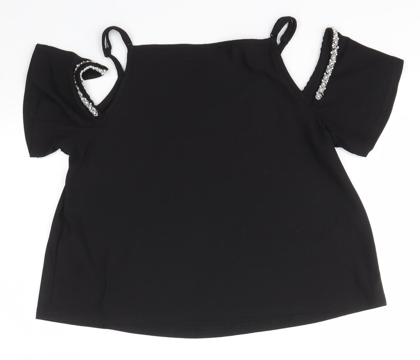 New Look Girls Black   Basic Blouse Size 12-13 Years