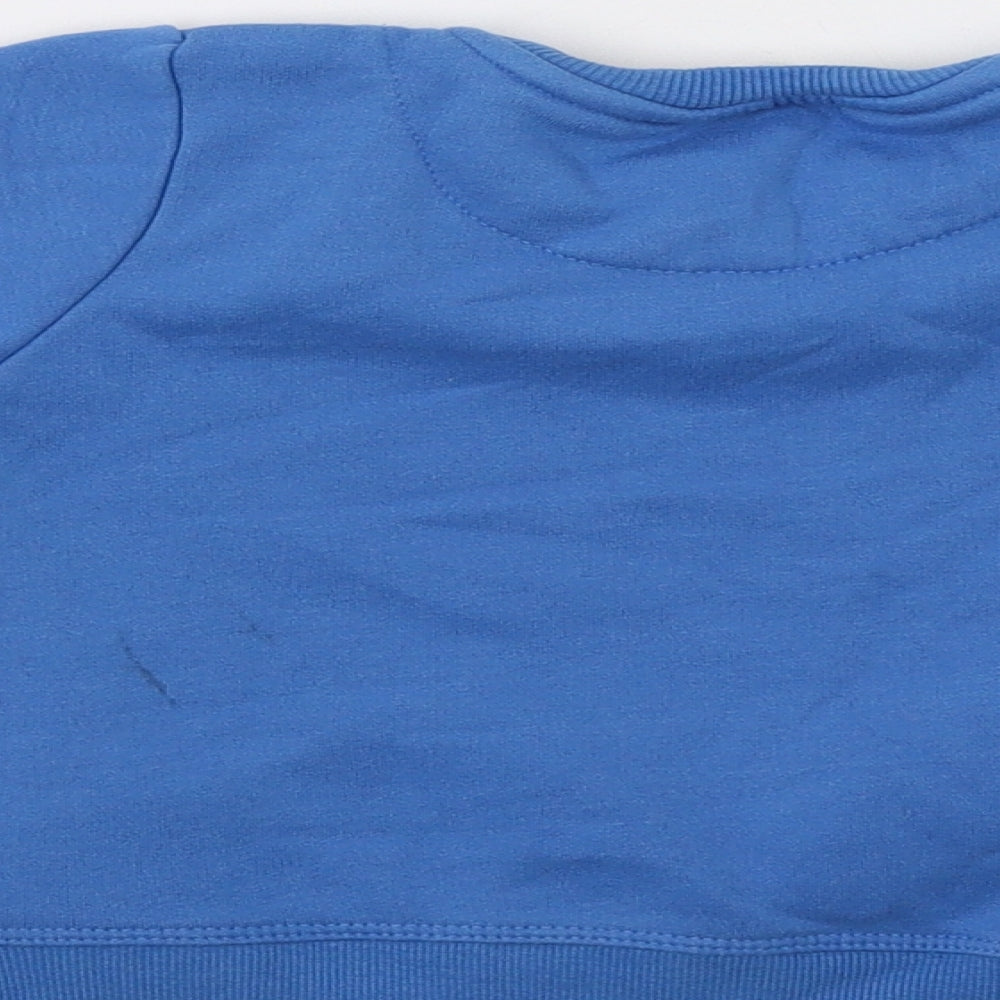 Pep&Co Boys Blue   Pullover Sweatshirt Size 2-3 Years  - Dino Christmas