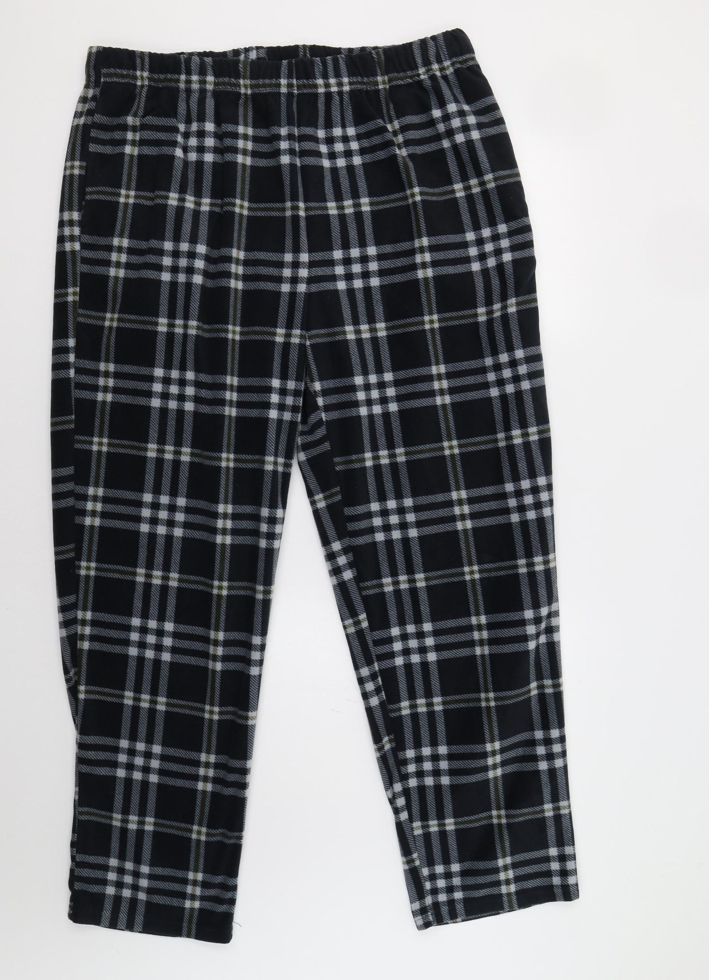 Matalan Mens Blue Check   Pyjama Pants Size XL