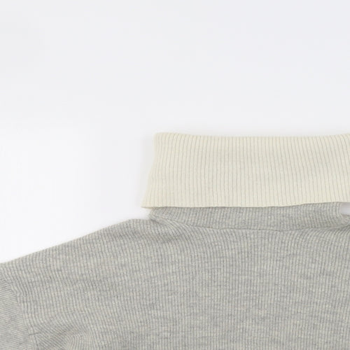 H&M Womens Grey   Pullover Jumper Size S