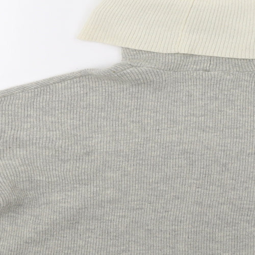 H&M Womens Grey   Pullover Jumper Size S