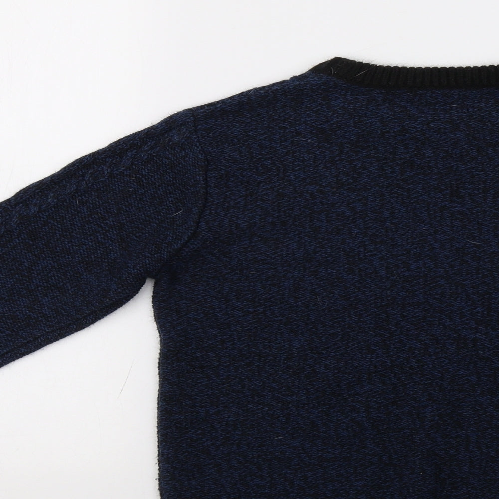 F&F Boys Blue   Pullover Jumper Size 11-12 Years
